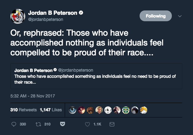 Defence of Jordan B. Peterson